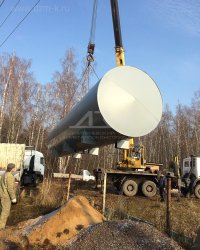 Монтаж емкости для воды